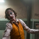 Joaquin Phoenix as the Joker.